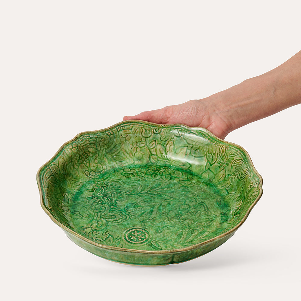 Sthal Sweden Pie Dish - Seaweed
