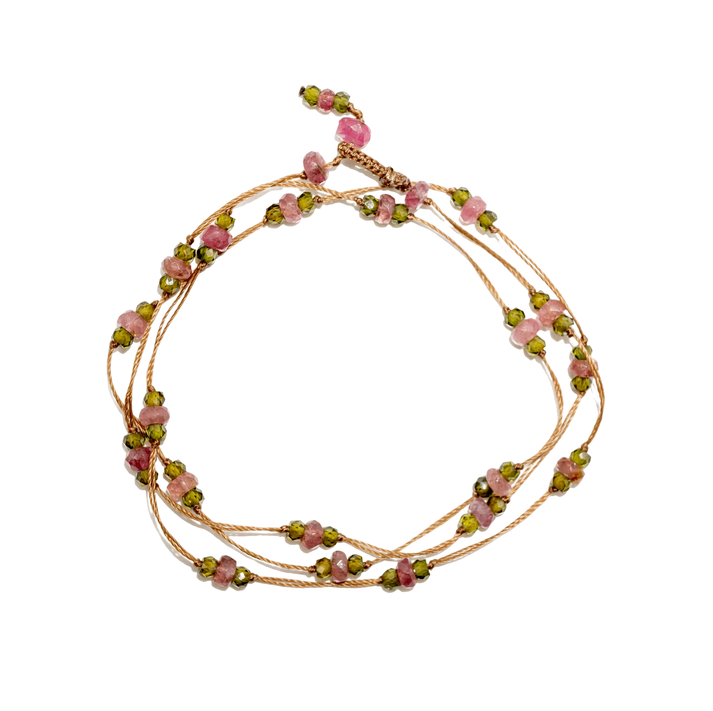 Sharing Loopy Duo Bracelet/Necklace Tourmaline And Henne