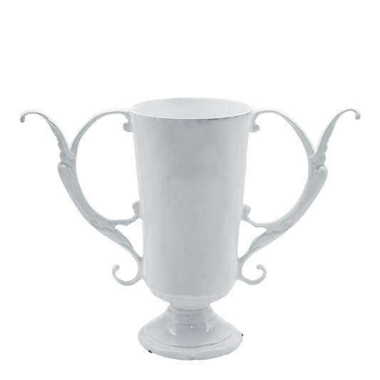 Astier de Villatte Casper Large Vase with Handles