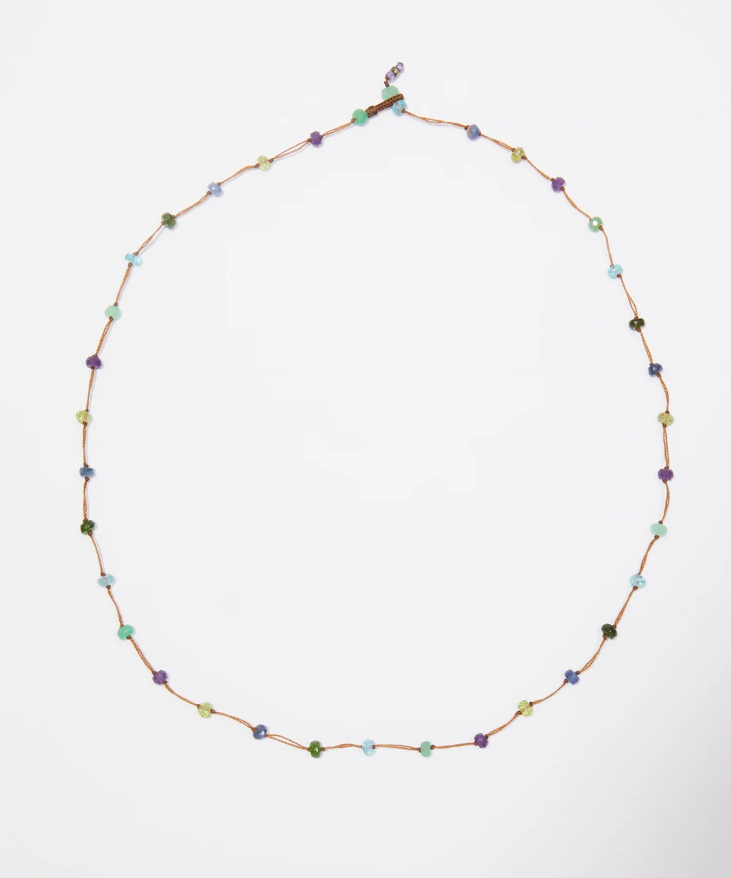 Sharing Loopy Duo Bracelet/Necklace Fairy Chrysoprase
