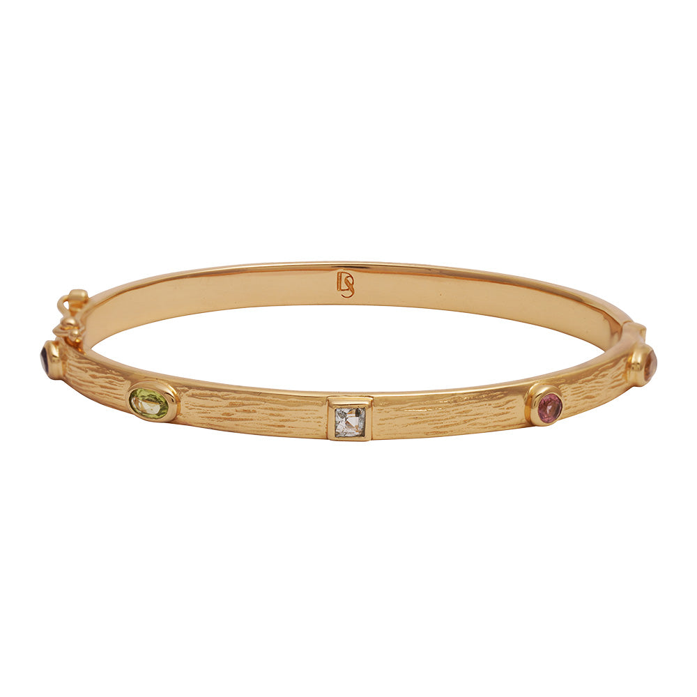 Fine French Gold Cuff - 5 Elements 'Summer'