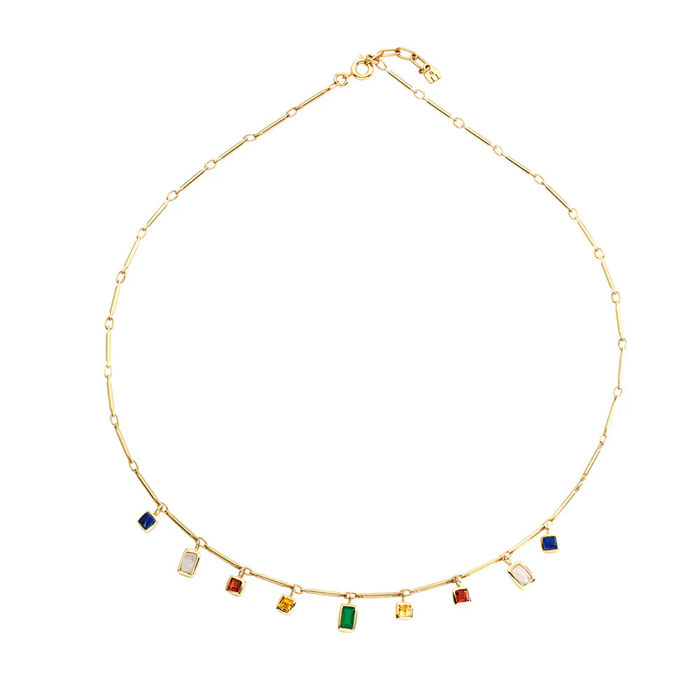 Fine French Gold Necklace - 5 Elements 'Winter'
