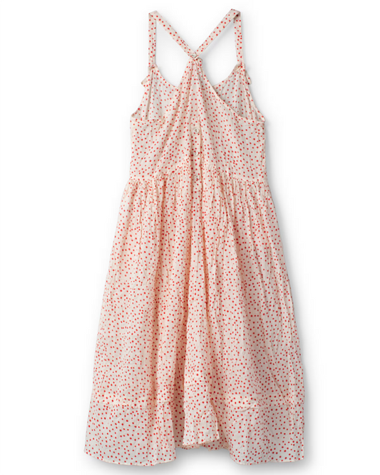 Ewa i Walla 'Ramona' Polka Dot Dress With Patches