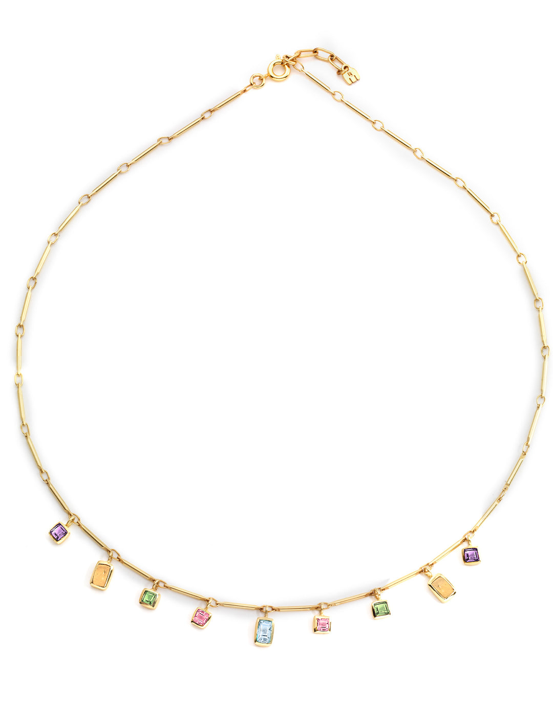 Fine French Gold Necklace - 5 Elements 'Summer'