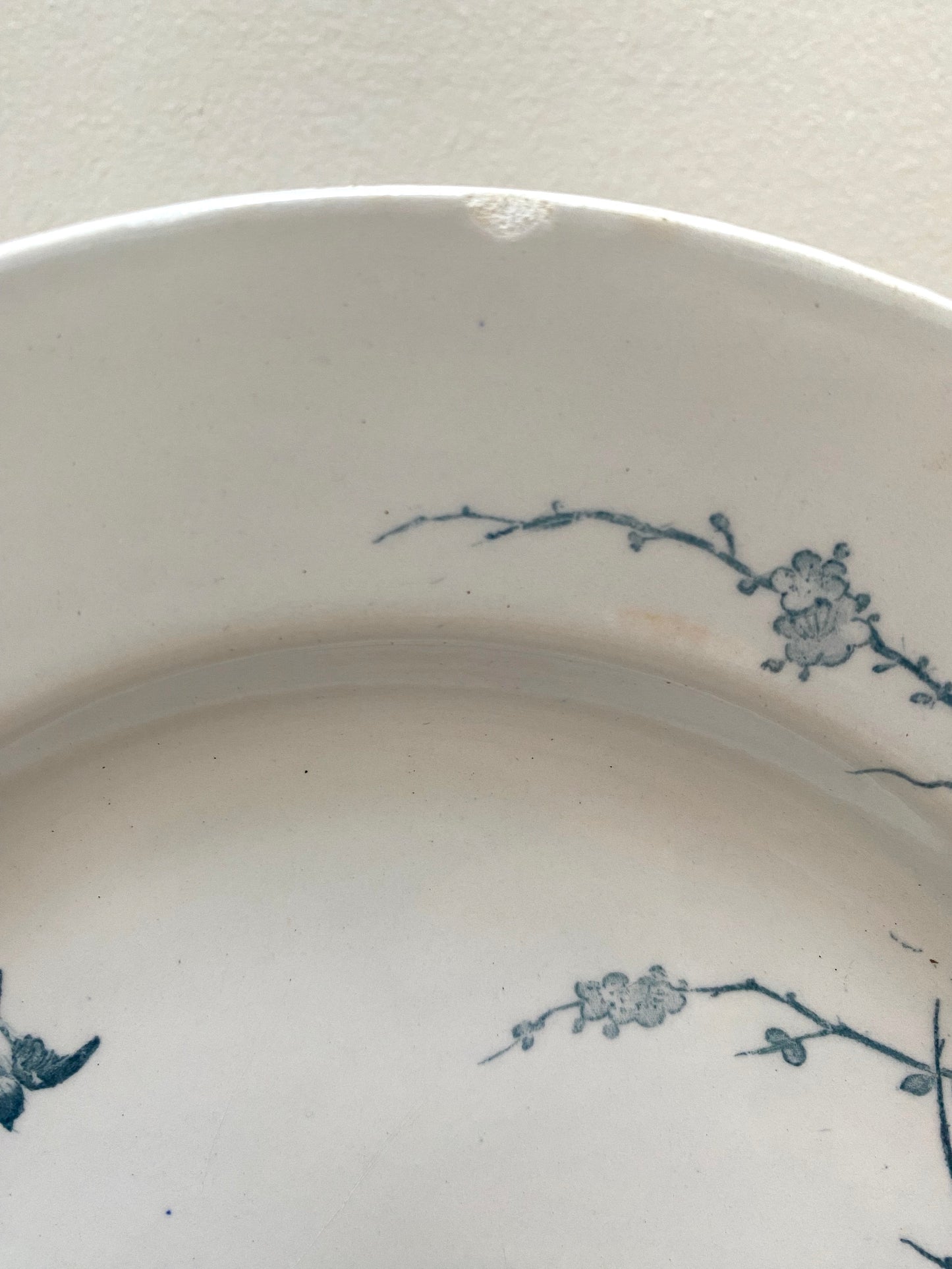 Antique French 'E. Bourgeois Paris' Pair of Plates