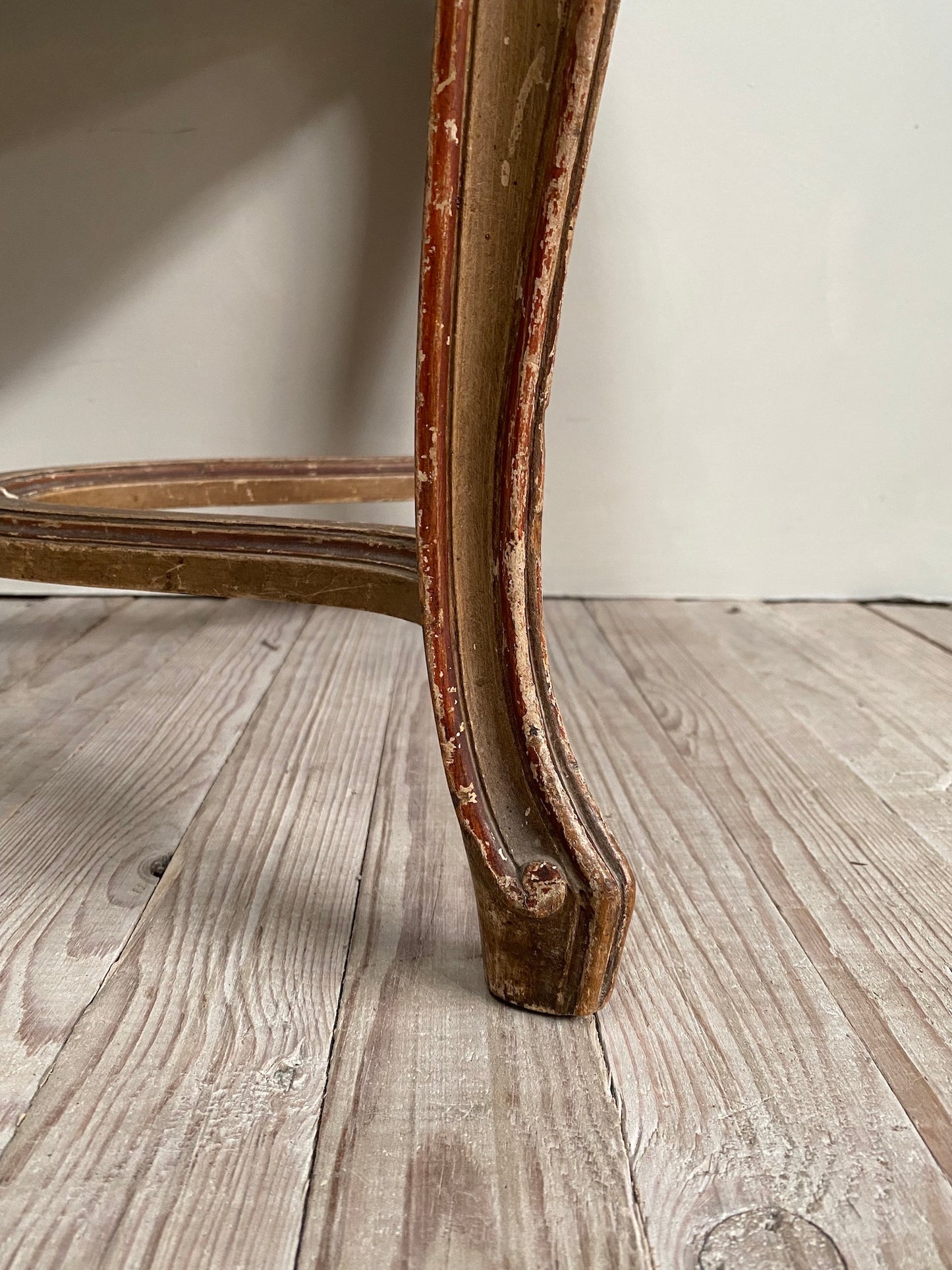 Antique Parisienne Louis XV Bench Seat