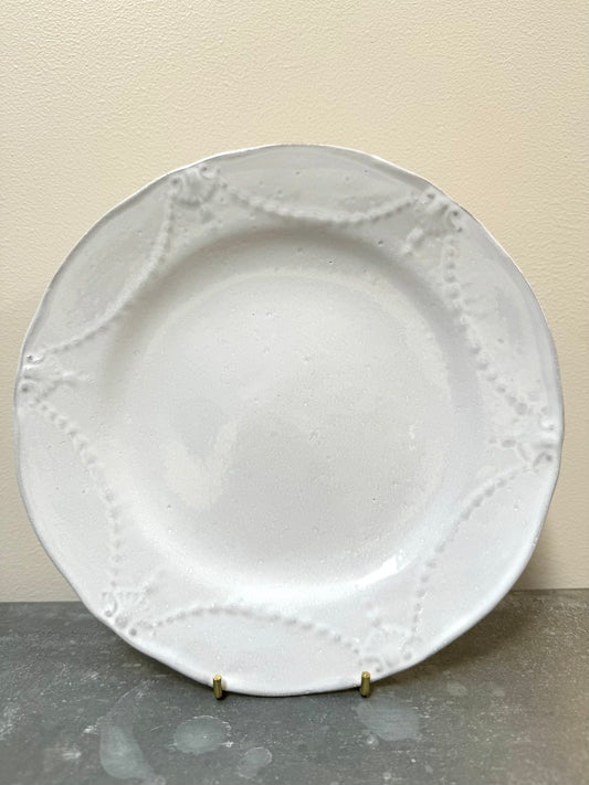 Astier de Villatte Cambridge Dessert Plate