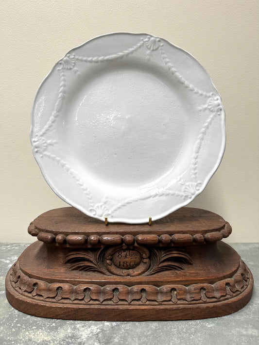 Astier de Villatte Cambridge Dinner Plate