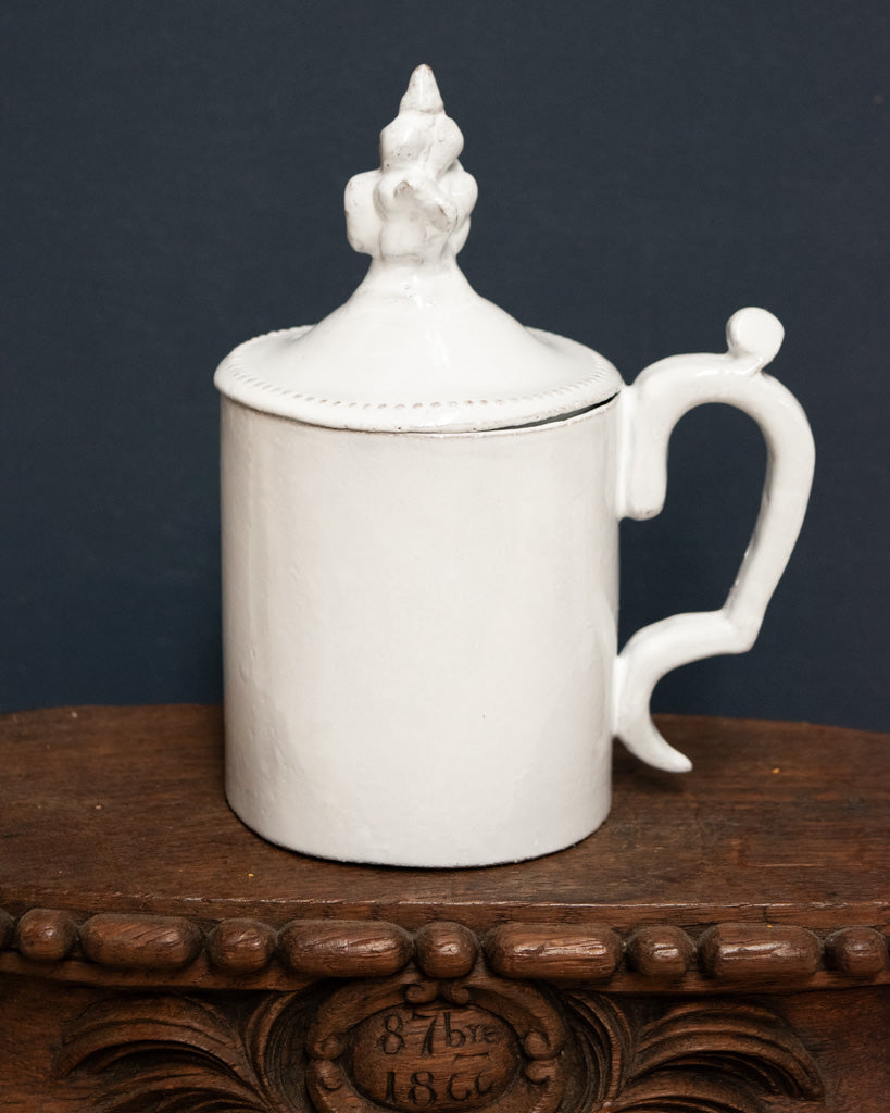 Astier de Villatte Cambridge Mug with Cover - RETIRED