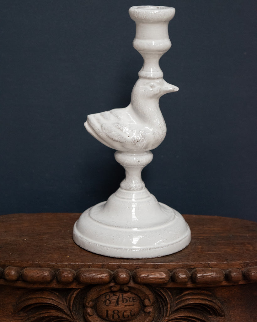 Astier de Villatte Canard Duck Candlestick