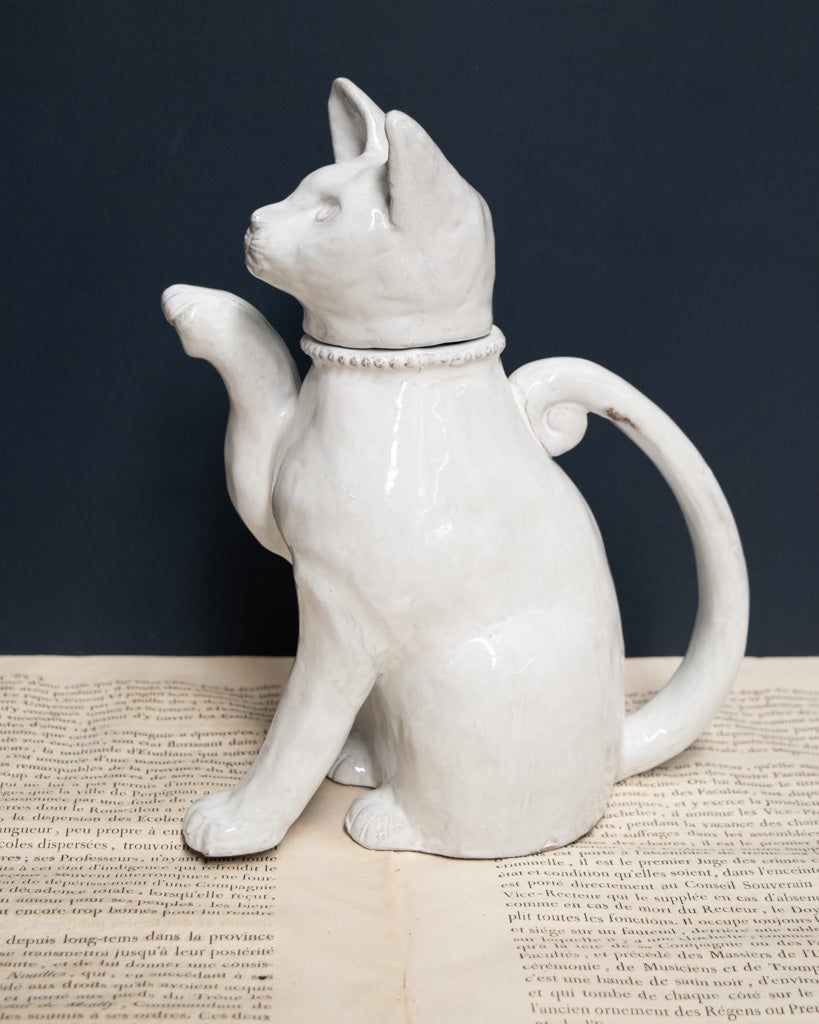 Astier de Villatte Cat Teapot