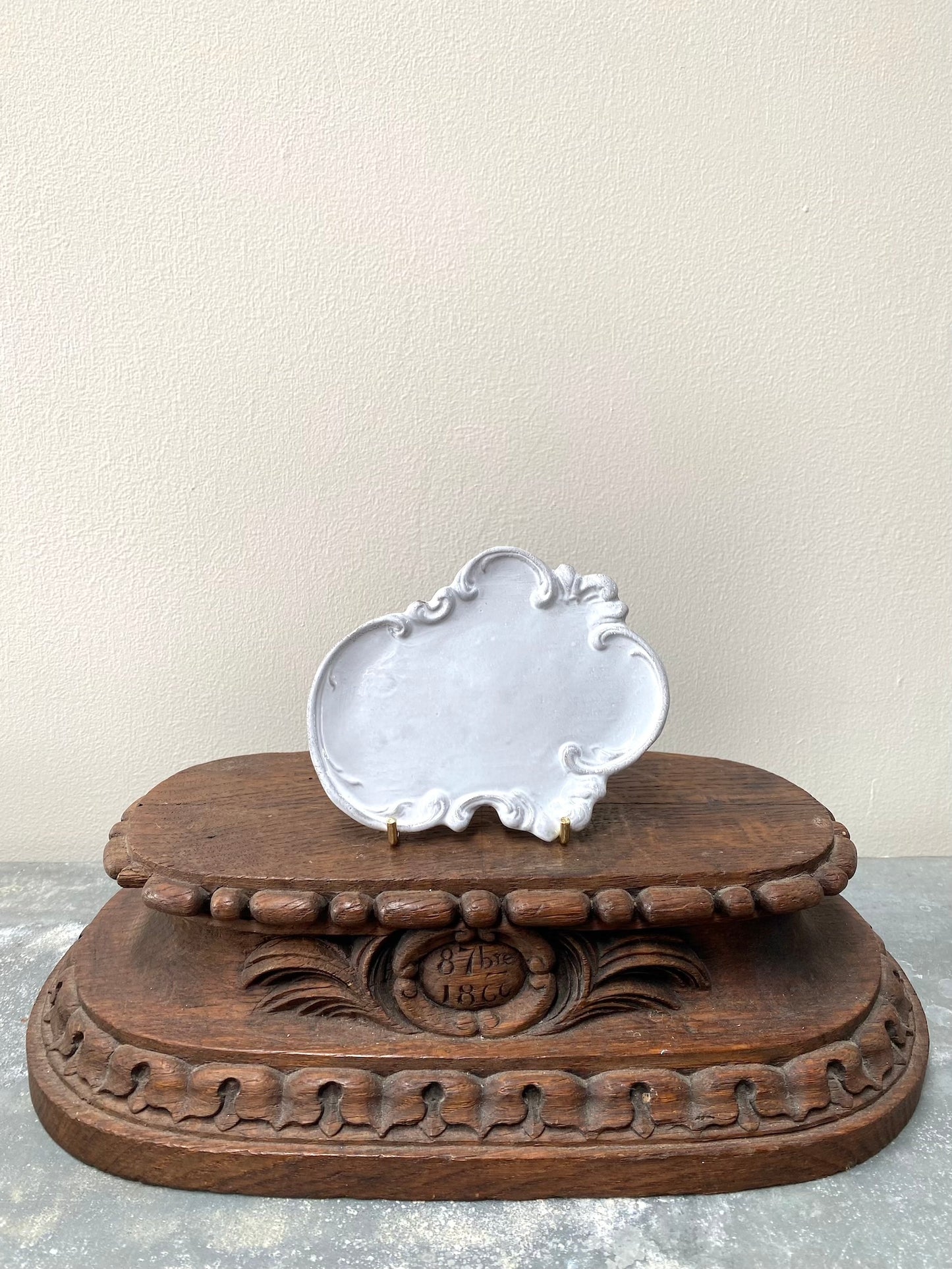 Astier de Villatte Dolly Convex Dish