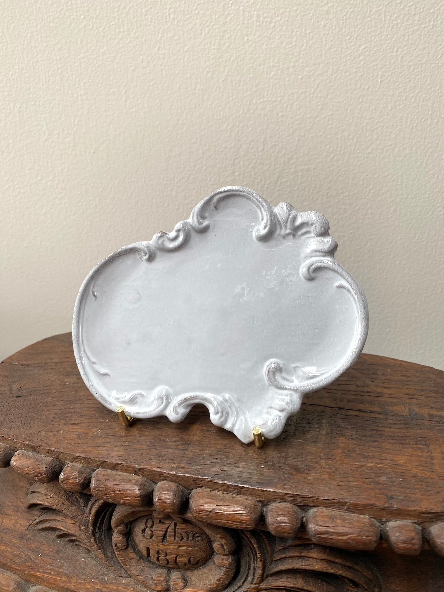 Astier de Villatte Dolly Convex Dish