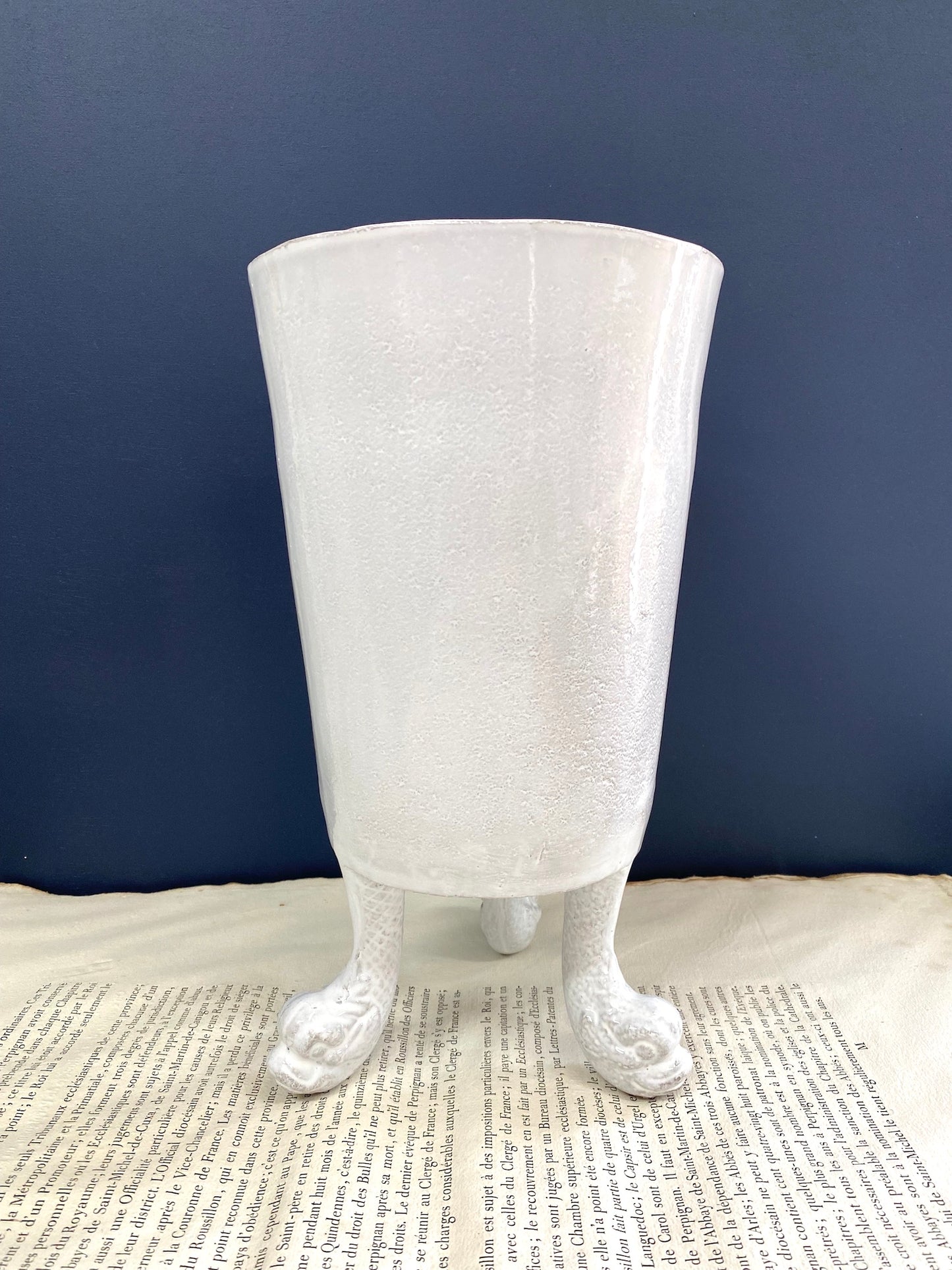 Astier de Villatte Dragon Tripod Vase