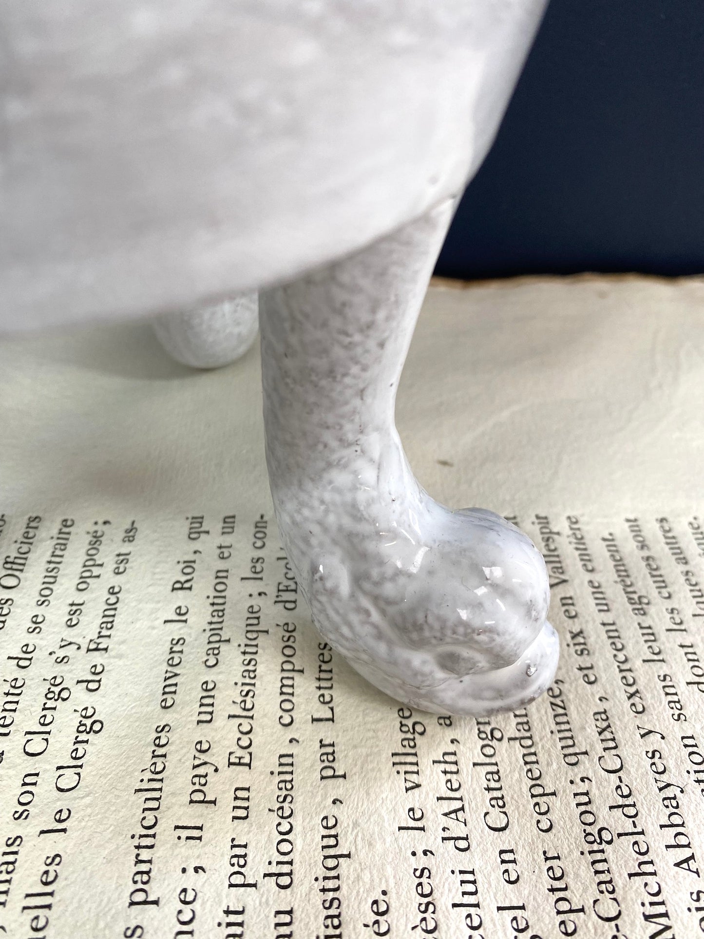 Astier de Villatte Dragon Tripod Vase