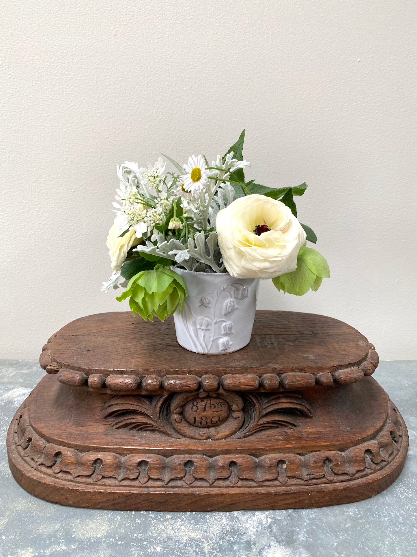 Astier de Villatte Fleurs 'Lily of the Valley' Tumbler