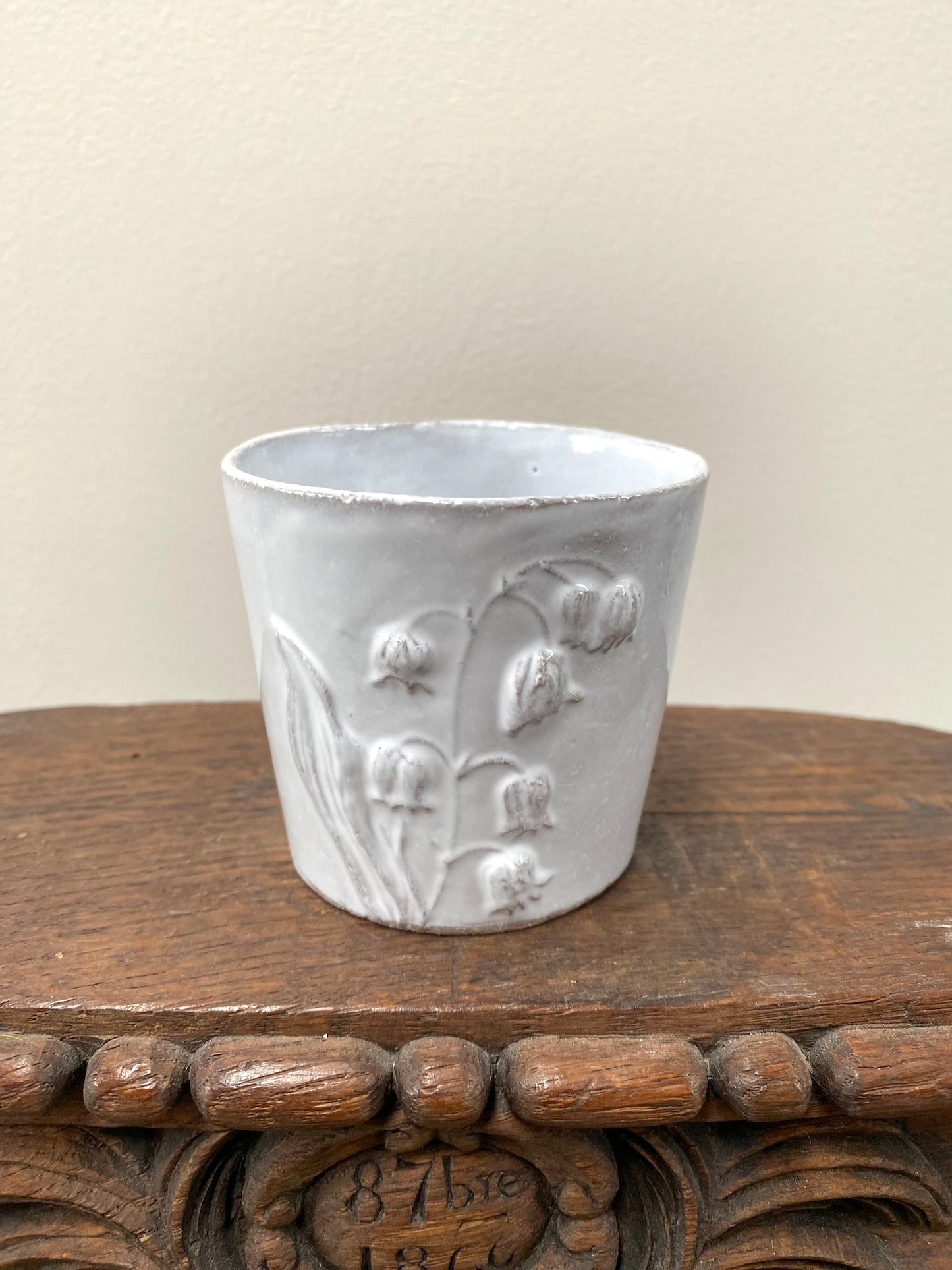 Astier de Villatte Fleurs 'Lily of the Valley' Tumbler