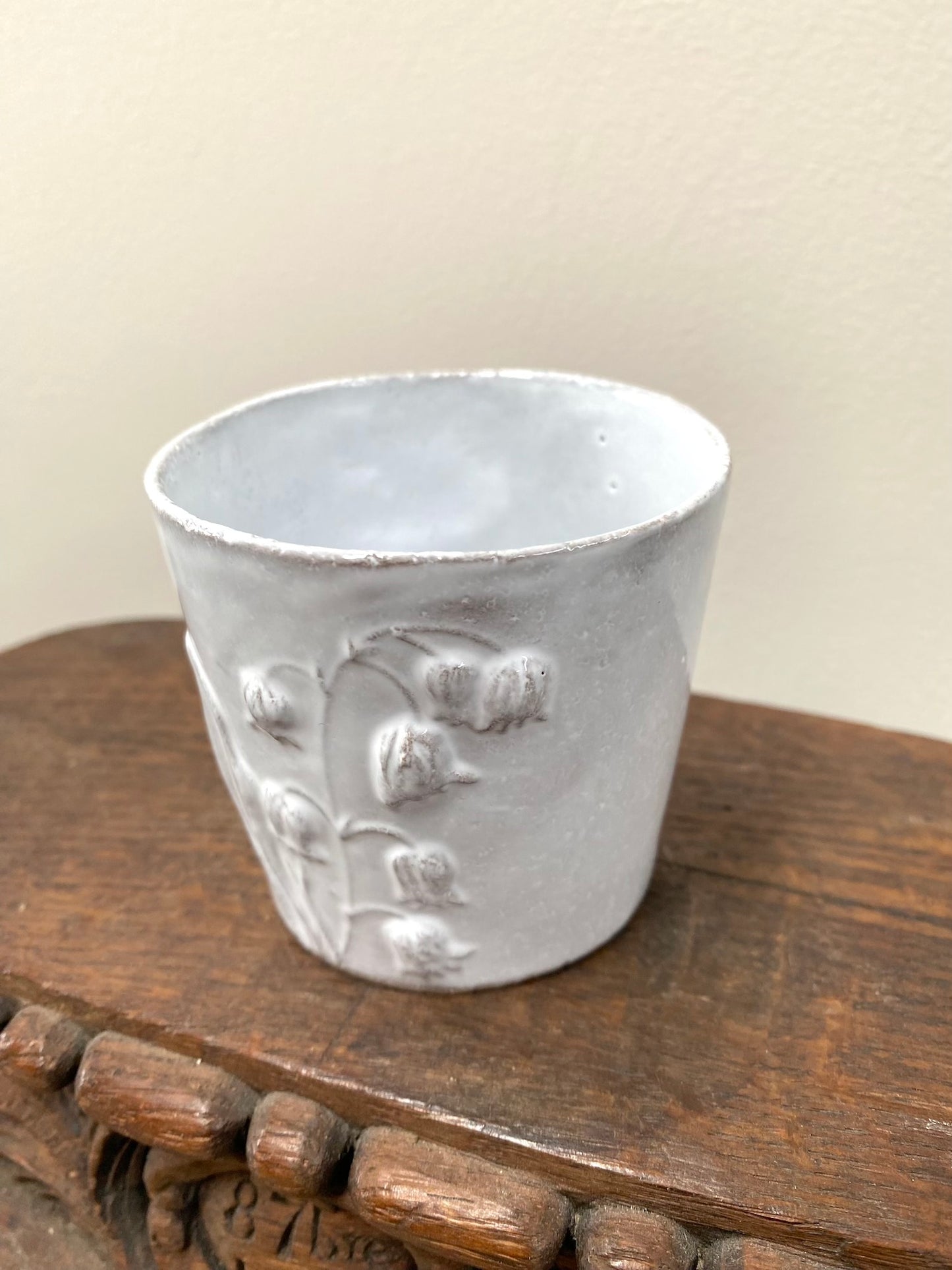 Astier de Villatte Fleurs 'Lily of the Valley' Tumbler