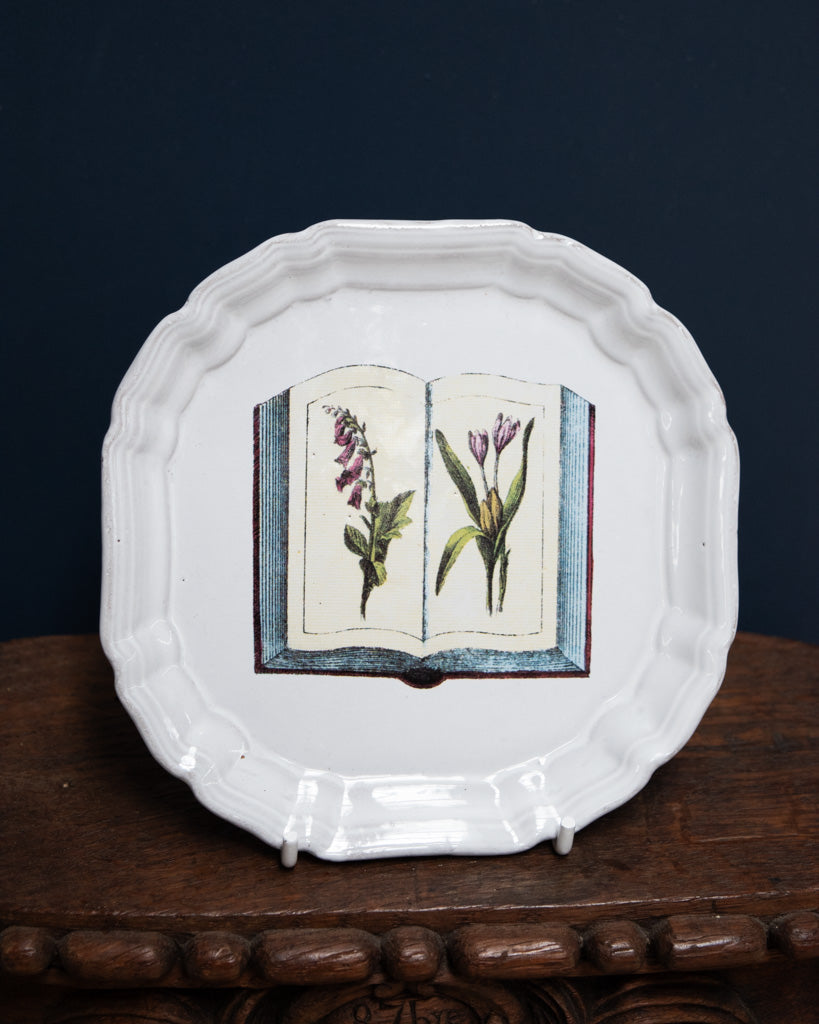 Astier de Villatte John Derian Floral Book Plate