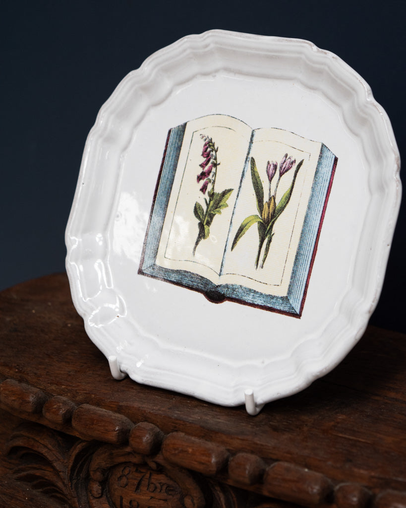 Astier de Villatte John Derian Floral Book Plate