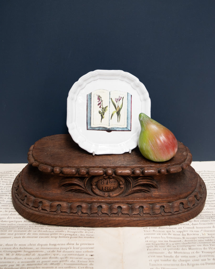 Astier de Villatte John Derian Floral Book Plate