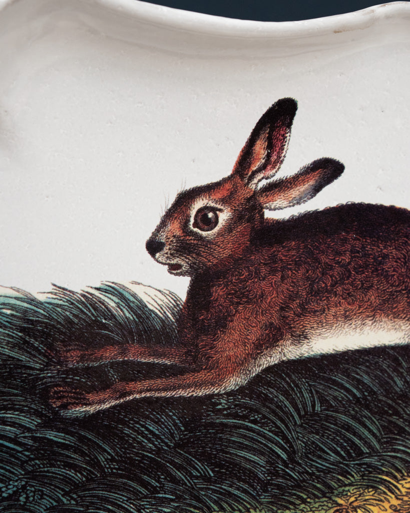 Astier de Villatte John Derian Jumping Rabbit Platter - RETIRED