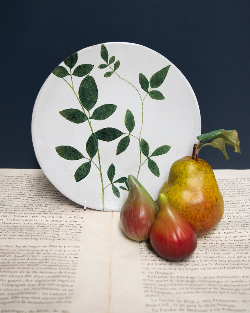 Astier de Villatte John Derian Medium Jasminum Plate