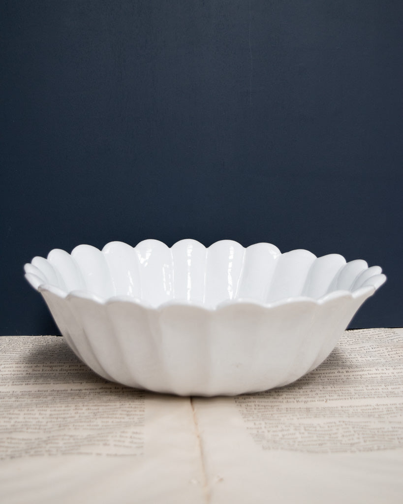 Astier de Villatte John Derian Sitting Frog Large Salad Bowl