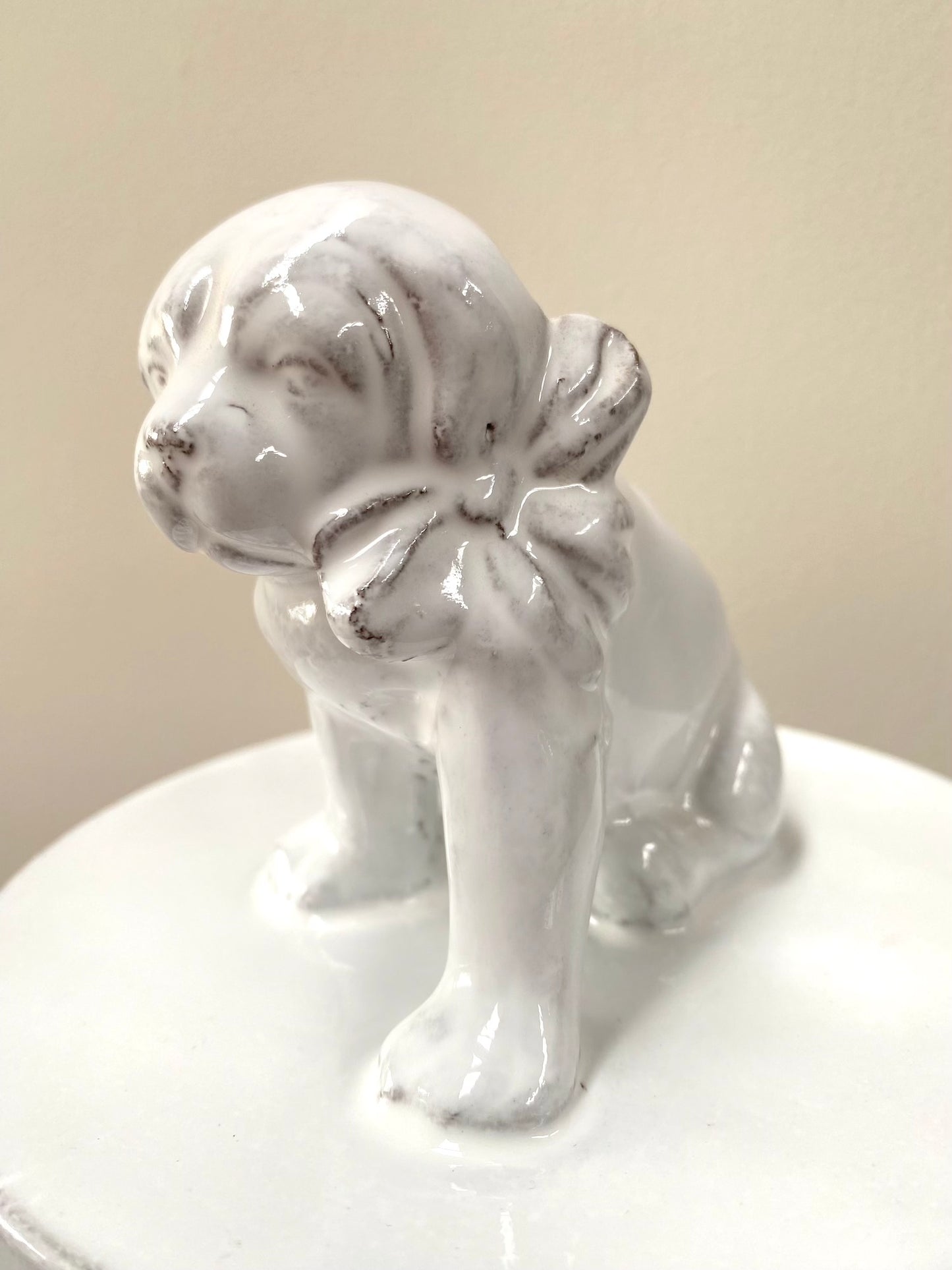 Astier de Villatte Puppy Dog Trinket Box - RETIRED