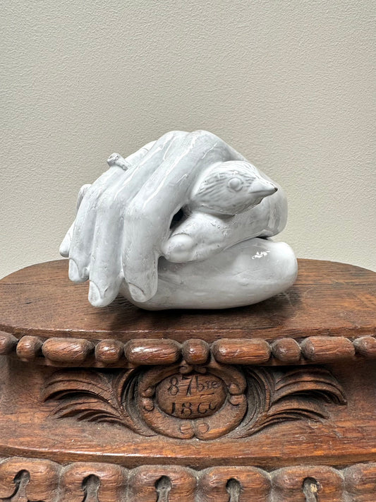 Astier de Villatte Serena White Ring Box - RETIRED