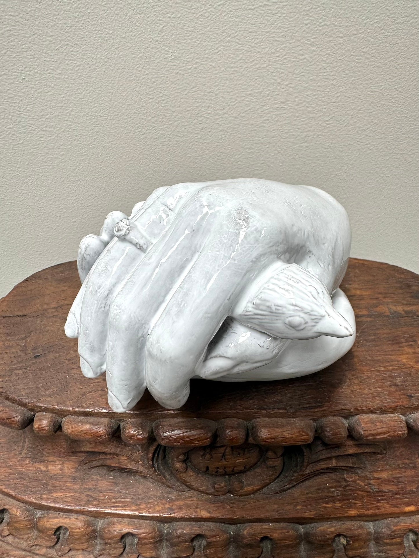 Astier de Villatte Serena White Ring Box - RETIRED