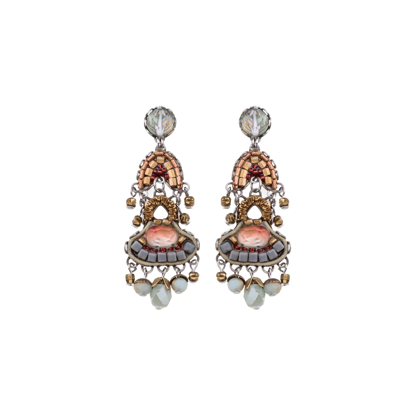 Ayala Bar Metallic Medley Stud Earrings
