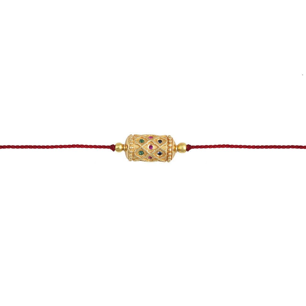 Fine French Gold Bracelet - 'Rakhi I See You'