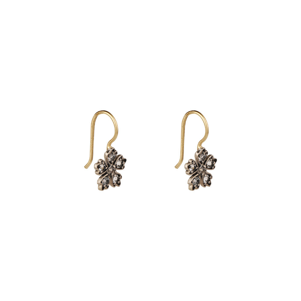 Fine French Gold Earrings - 'Daisy'