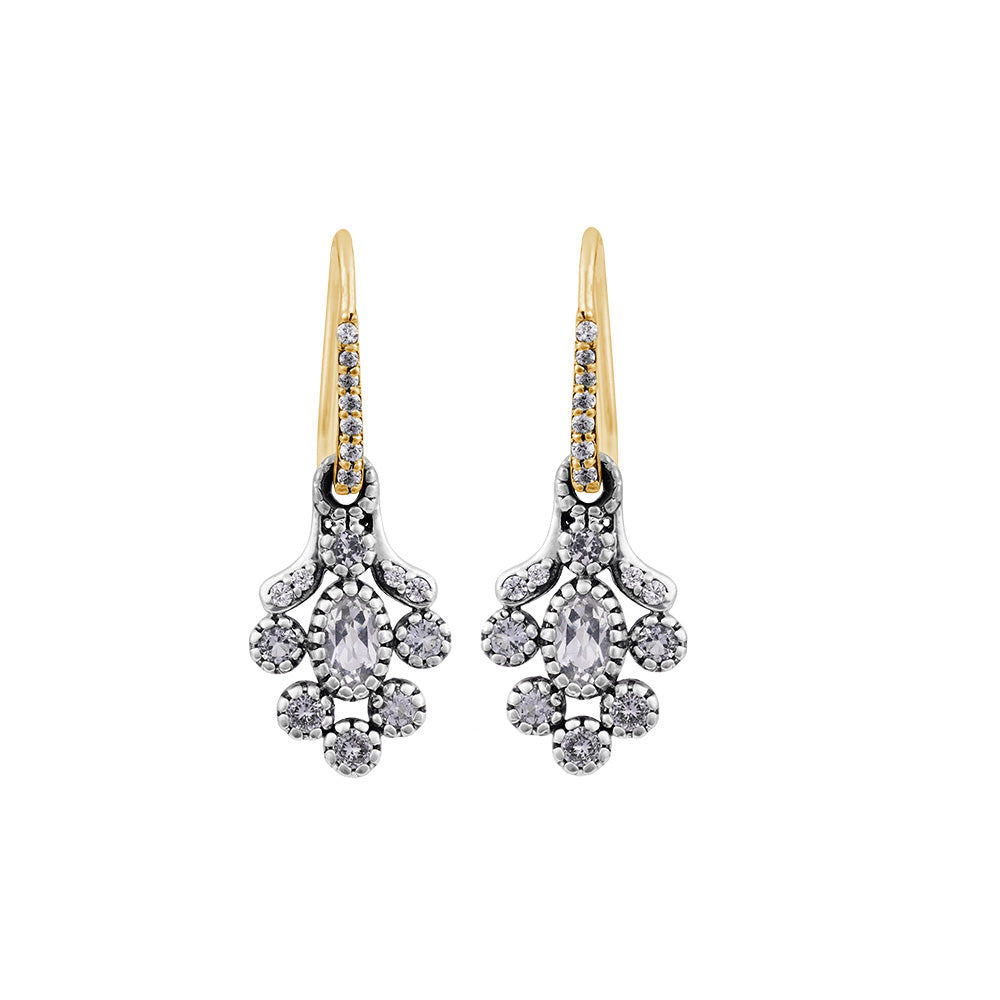 Fine French Gold Earrings - 'Diana'