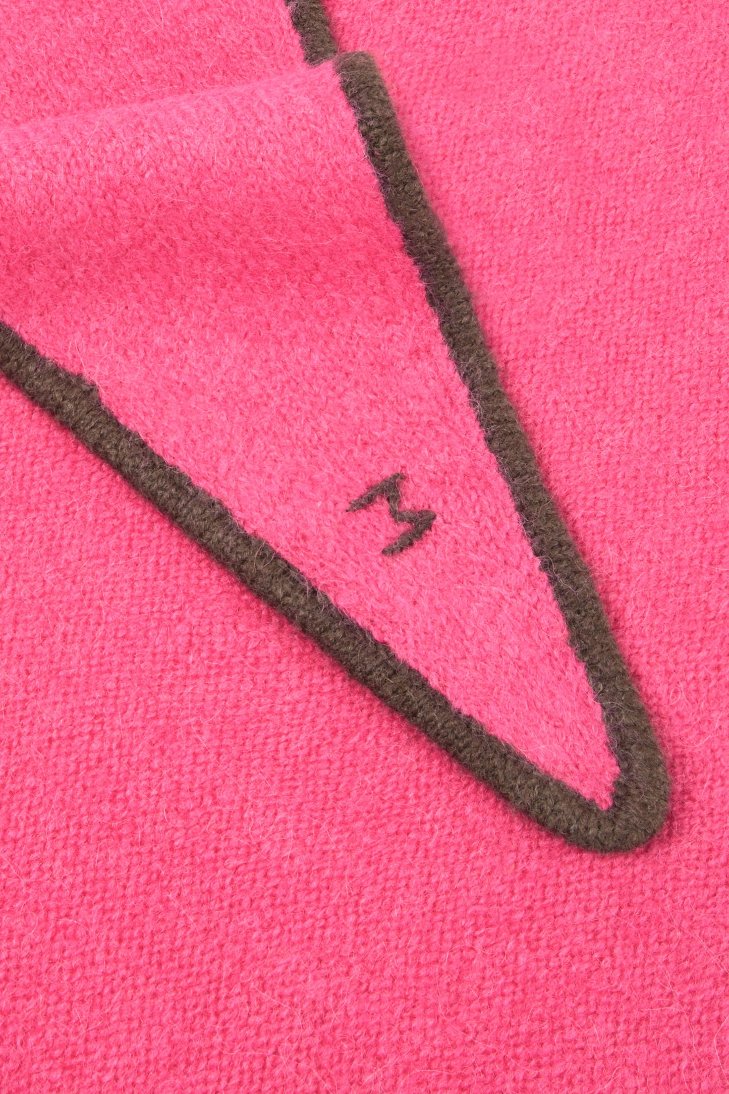 Moismont French Alpaca Scarf 'Elly' In Lipstick