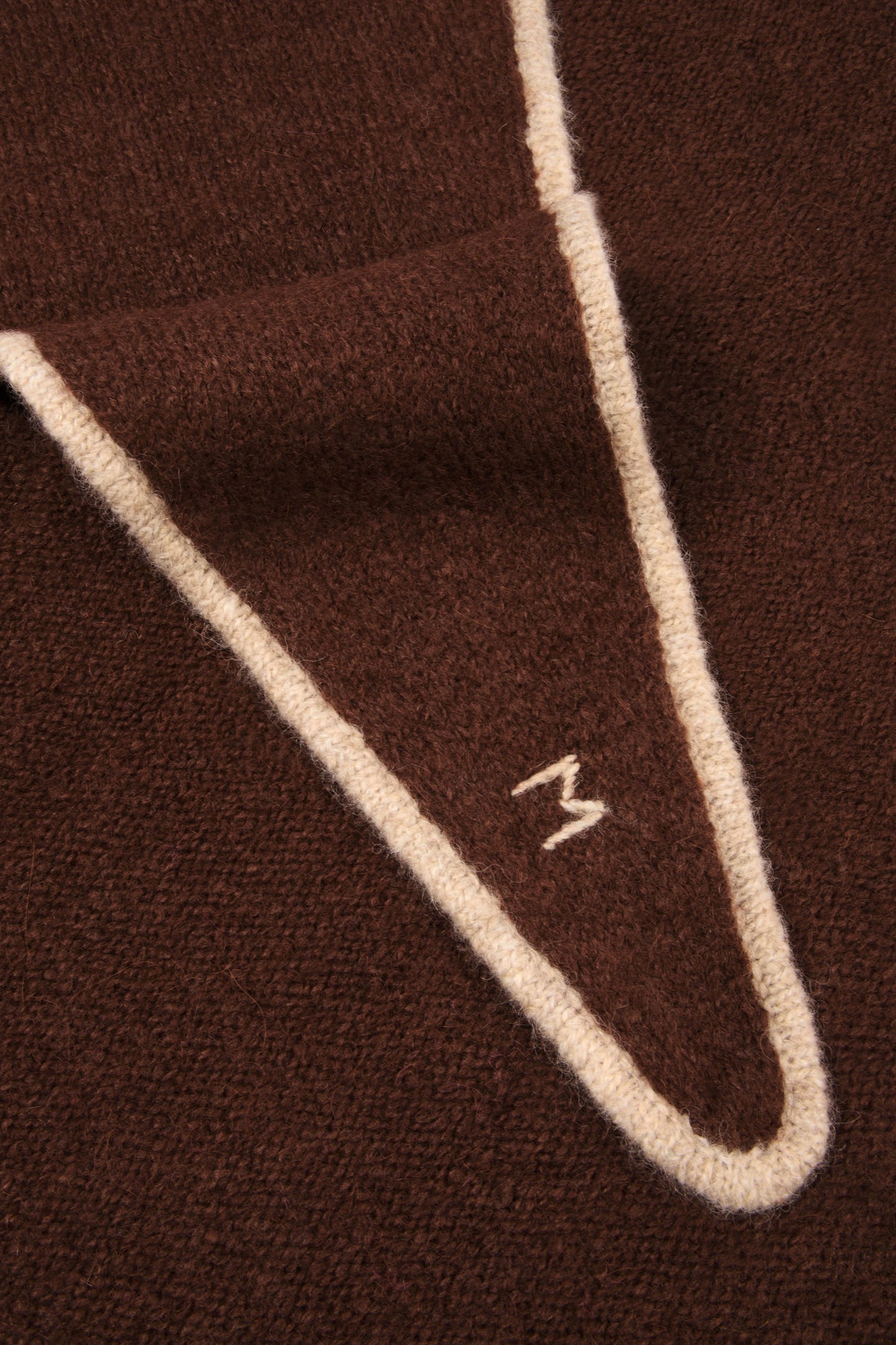 Moismont French Alpaca Scarf 'Elly' In Violin