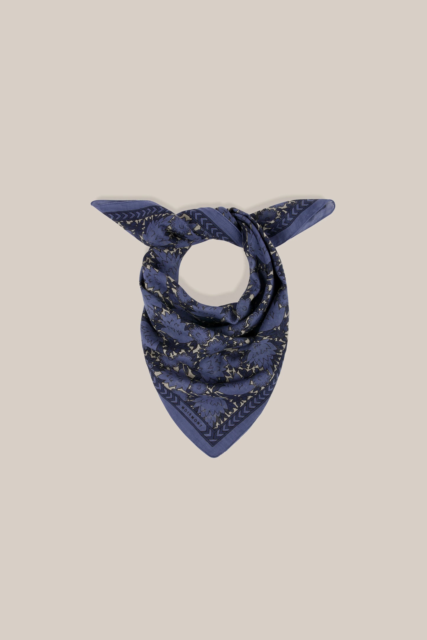 Moismont French Cotton Scarf 'Ajmer' In Tragedy