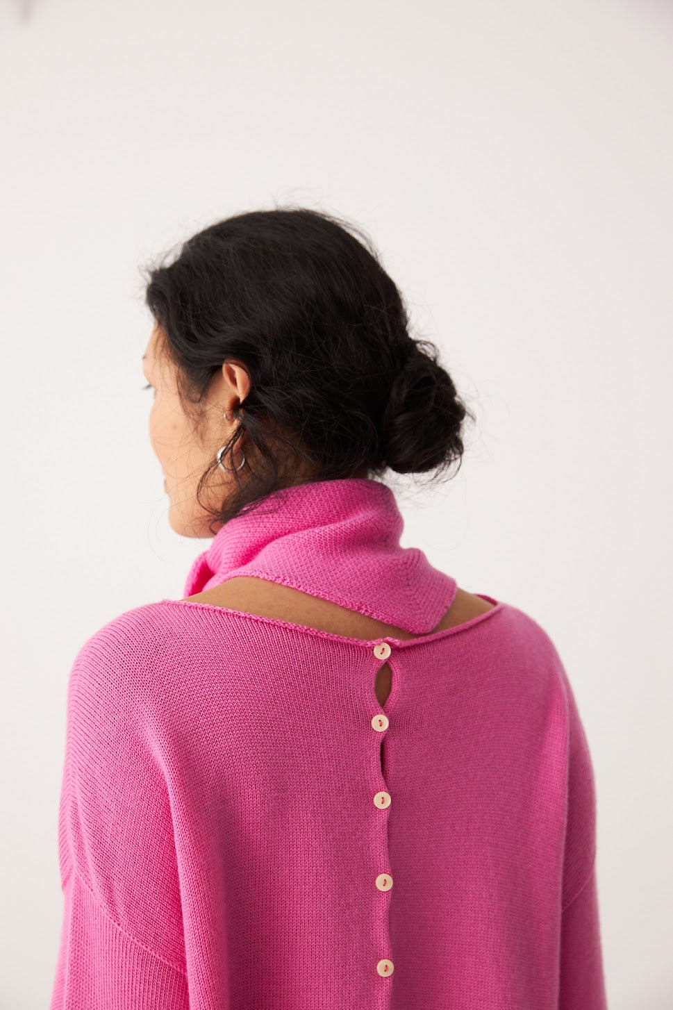 Francie Daisy Scarf Rose Pink