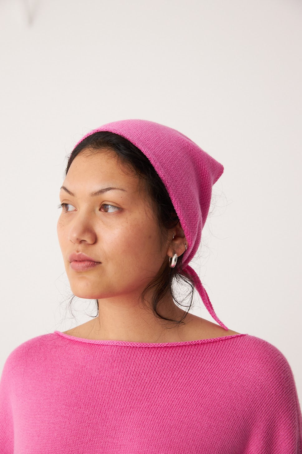 Francie Daisy Scarf Rose Pink