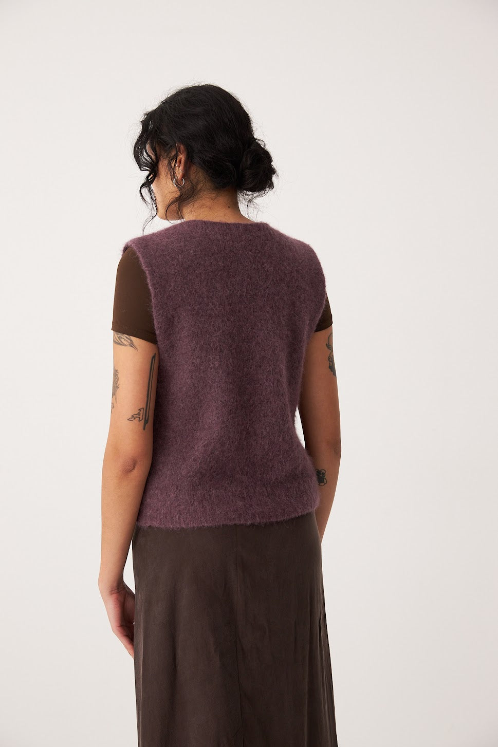 Francie Picnic Vest Orchid