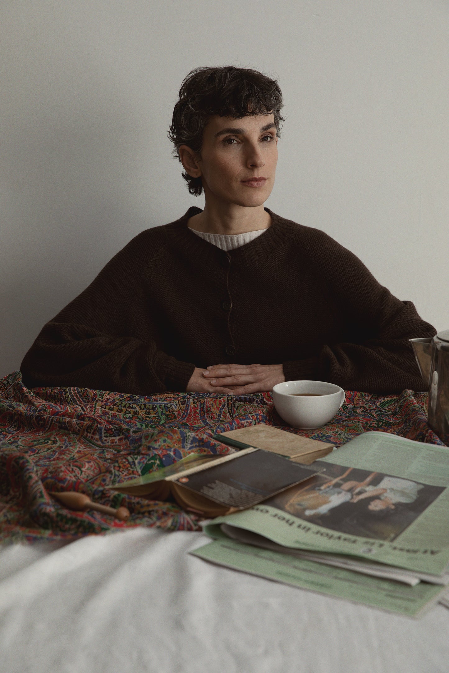 Francie Loft Cardigan Cocoa
