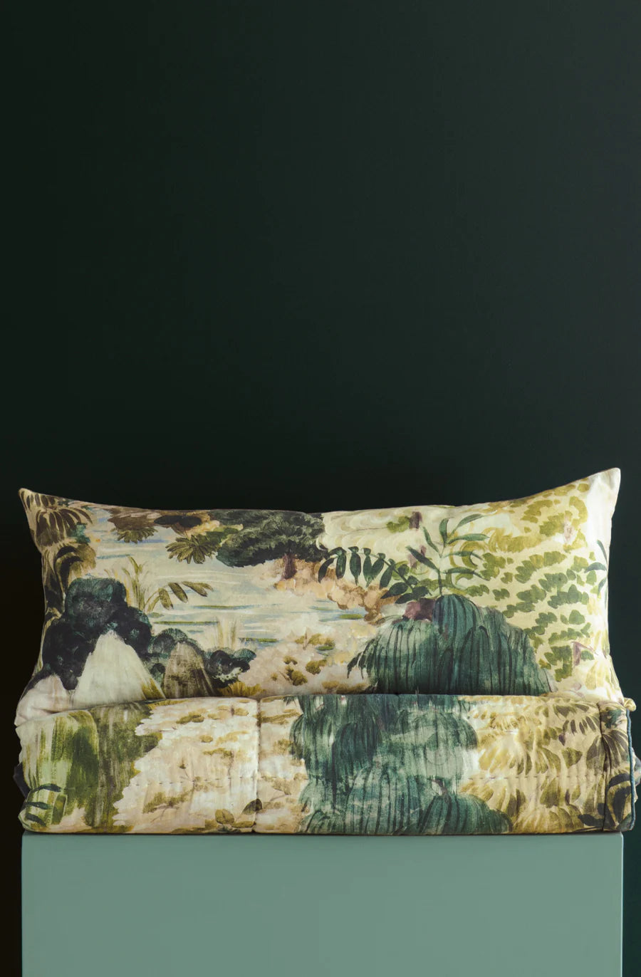Bianca Lorenne 'Floresta Verde' Bolster Cushion