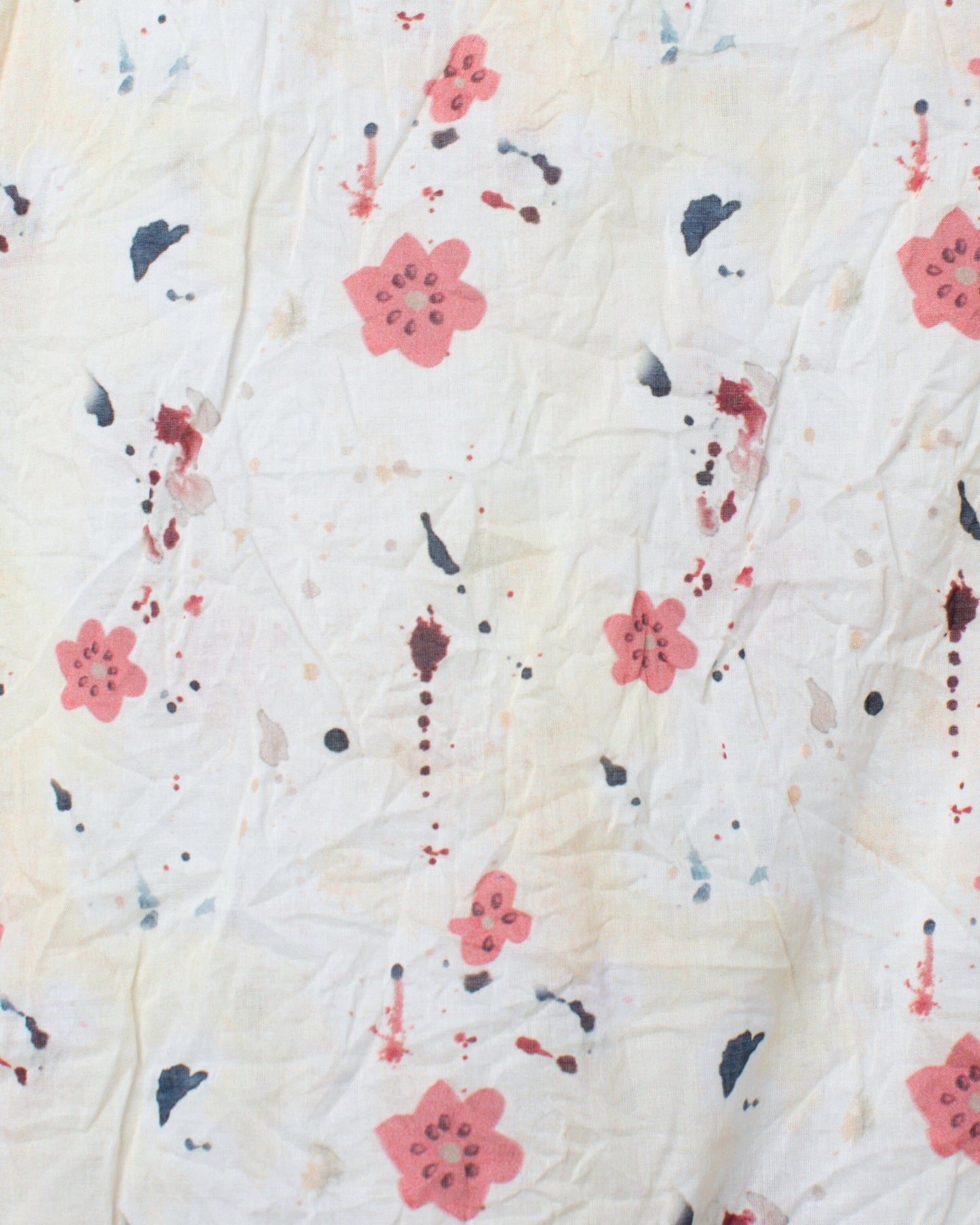 Ewa i Walla 'Git' Skirt With Pockets In Cream Floral