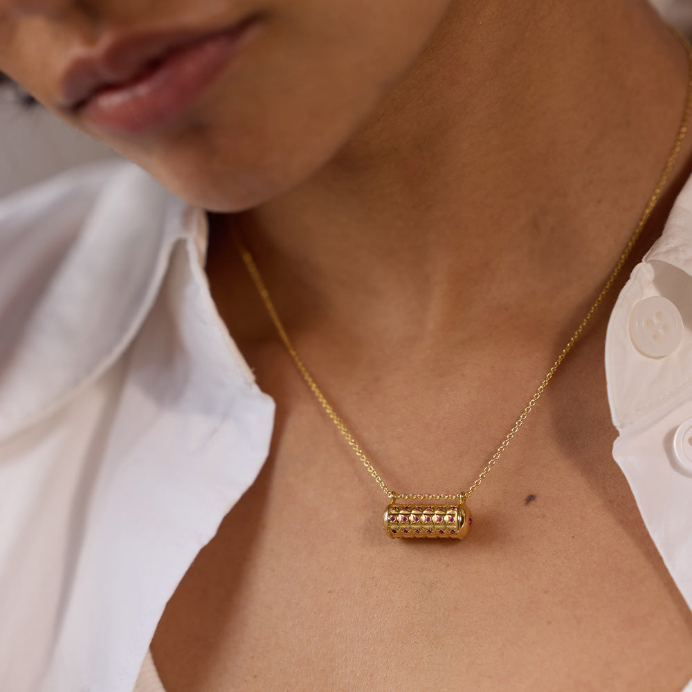 Fine French Gold Necklace - 'Fortune'