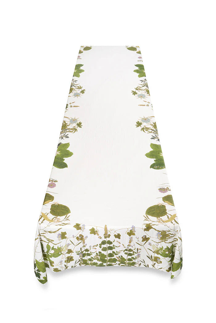 Summerill & Bishop 'Herb Garden' Linen Tablecloth