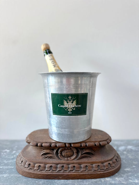 Vintage French Champagne Bucket 'Canard-Duchene'
