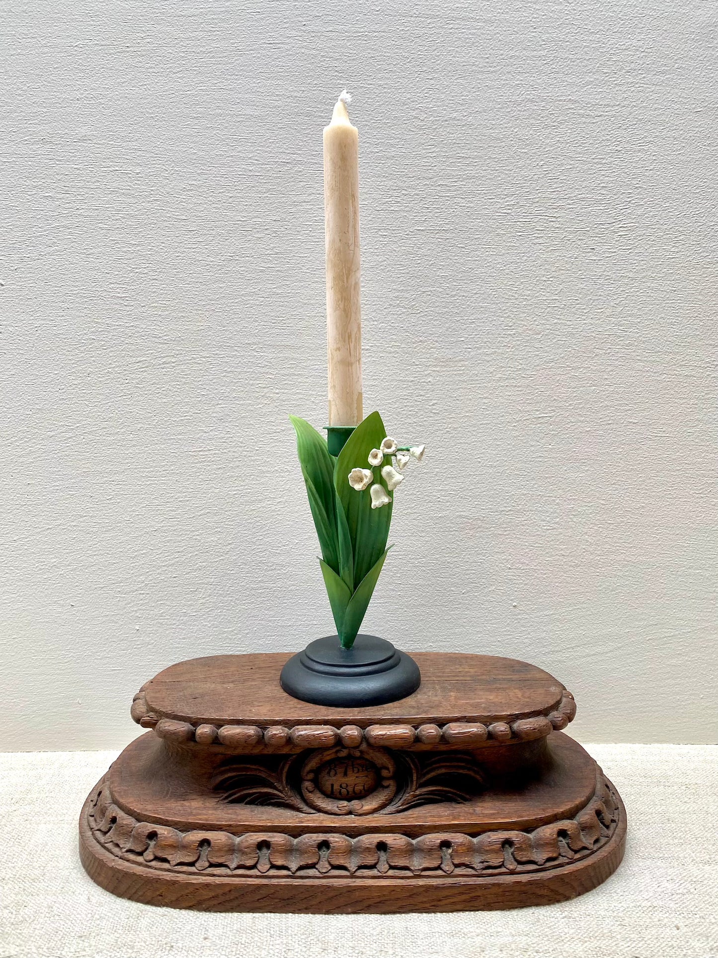 Lily of the Valley - European Metal Candle Holder