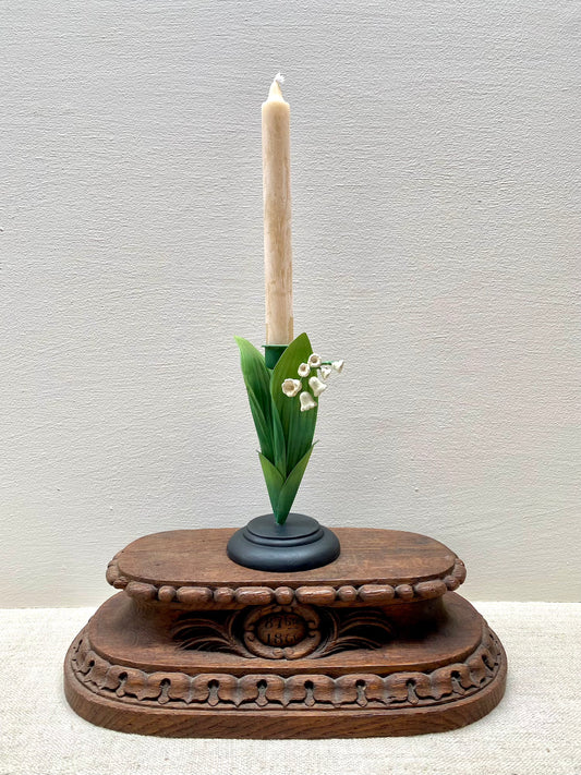 Lily of the Valley - European Metal Candle Holder