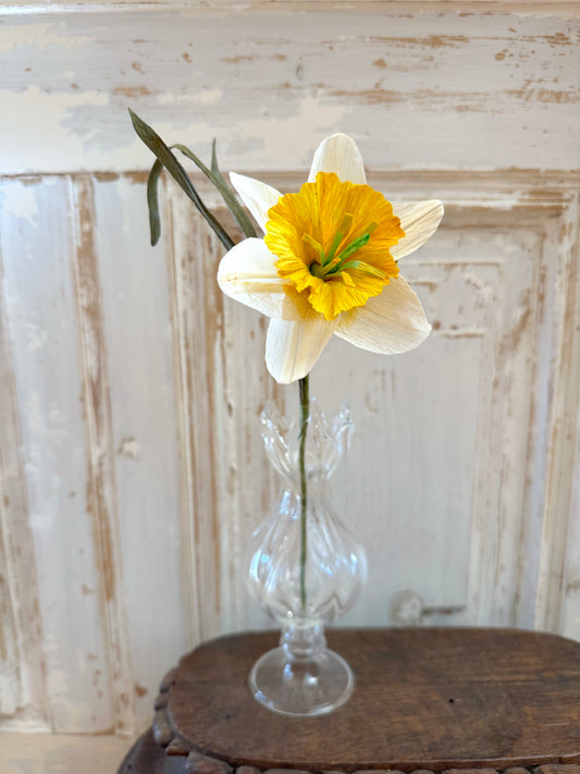 Delicate Handmade Paper Flowers - Daffodil